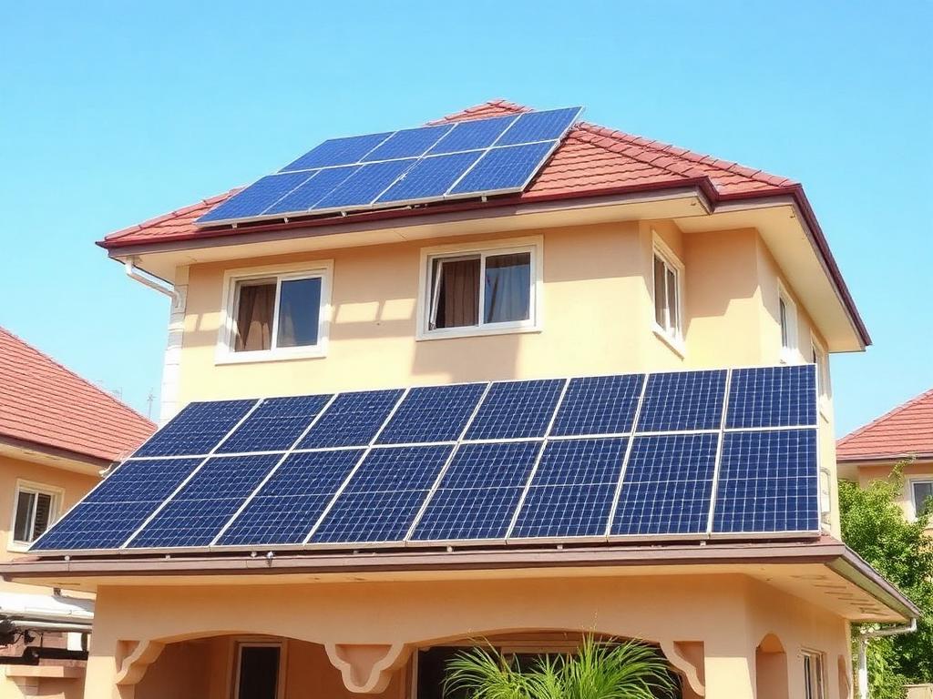 10kVA Hybrid solar installation in Abuja, Nigeria