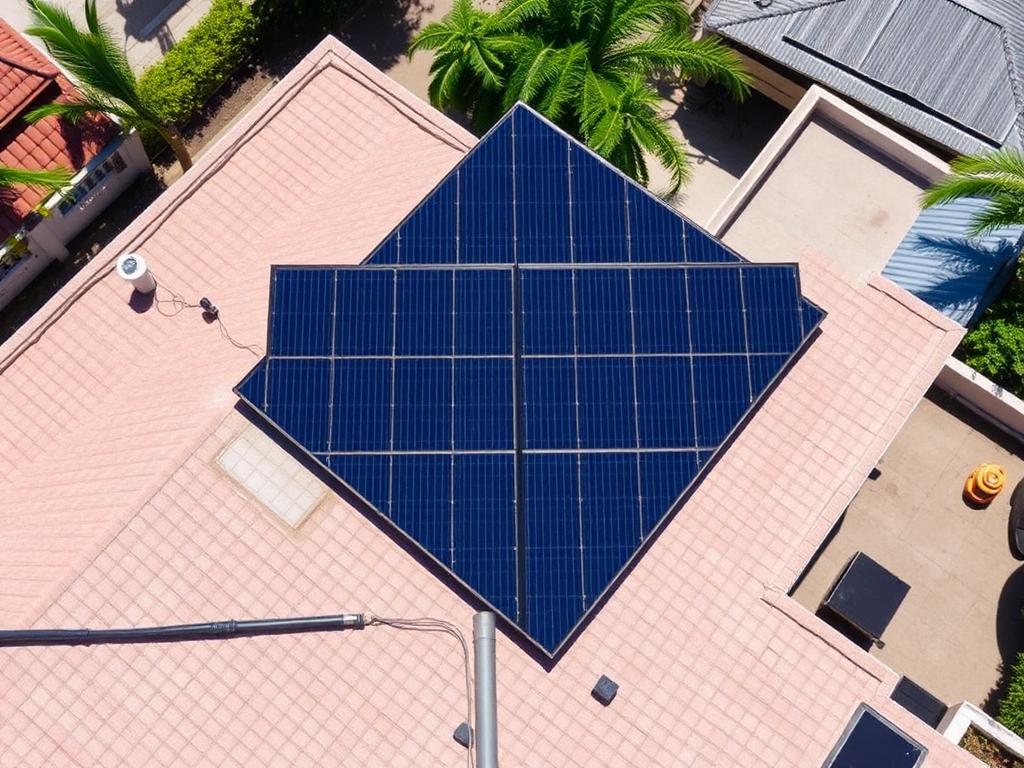 7.5kVA Hybrid solar installation in Lagos, Nigeria